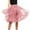 Pink, variant on Riforla Women's Mesh Skirt Prom Dress Ballet Tutu Tuft Skirts for Women Beige L