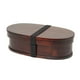 thumbnail image 3 of Fiambrera portátil con correa Caja de dulces con tapas, tazón de vajilla, contenedor de almacenamiento de alimentos de madera, para picnics en el , estilo F opcional Macarena Caja de almuerzo, 3 of 8