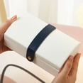 thumbnail image 2 of CSCHome Jewelry Organizer Removable Dividers Large Capacity Travel Jewelry Box for Daily Jewelry Storage, Modern Style Jewelry Box, 2 of 5