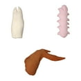 thumbnail image 4 of SPRING PARK Puppy Chew Dog Toys TPR Ham Sausage Solid Chew Toys Pet Teeth Cleaning Chewing Biting Wear-resistant Dog Toys, 4 of 7