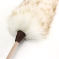 thumbnail image 3 of Laklulu Lambskin feather duster with wooden handle, 3 of 5