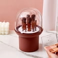 thumbnail image 5 of Brochas Redondas Soporte de Brochas Caja de Almacenamiento Brochas de Maquillaje Soporte de Brochas Organizador de Almacenamiento Suministros de Exhibición Cosmética Fokelyi CPB-DE-LYY655-4, 5 of 5