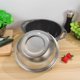 thumbnail image 4 of unbranded Colador De Acero Inoxidable Negro Para Cocina Con Bowl Para Y Verduras, 4 of 6