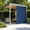 Navy#1932, variant on Waterproof Outdoor Curtain Panel, EVA Solid Color Privacy Screen With Plastic Rings, Wind and Rain Protection for Patios, Pergolas, Porches and Balconies