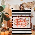 thumbnail image 4 of Ganfancp Calabaza Otoño Cultivo Tema Franela Manta Acción de Gracias Manta Acondicionamiento Manta 100X150Cm Rebajas Flash Deals Manta*1, 4 of 4