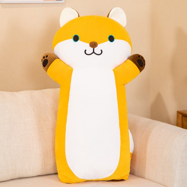 Dalmao 36 Inch Orange Fox St￭ Animal, Soft Long Pillow, Giant Cute Fox Body Pillow Plushies Toy Gift For Kids, Boys Birthday, Halloween, Christmas