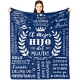 thumbnail image 1 of LHSHID Birthday Gifts for Son Regalos para Hijo en Navidad Throw Blanket 30"x40", 1 of 7