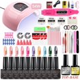 thumbnail image 1 of Nail DIY Set with LED Lamp Dryer Nail Drill Machine Manicure Set Kit Poly Nail Gels Nail Gel Polish Set Soak-off Nail Art Sets qiuyongming unisex, 1 of 2