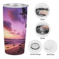 thumbnail image 6 of 20oz Insulated Stainless Steel Tumbler,Hawaii Double Wall Vacuum Travel Coffee Mug, 6 of 8