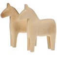 thumbnail image 3 of ColoMX Mini caballo de madera sin terminar, figura de caballo en miniatura, decoraciones de caballo de madera DIY, 2 uds., 3 of 7