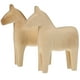 thumbnail image 3 of ColoMX Mini caballo de madera sin terminar, figura de caballo en miniatura, decoraciones de caballo de madera DIY, 2 uds., 3 of 7