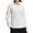 White, variant on Basic Hoodies for Women 2025 Fall Winter Long Sleeve Plain Loose Hooded Sweatshirt with Pockets Pullover Tops