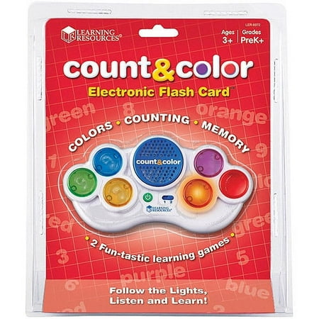 Learning Resources Count & Color Electronic Flash Card