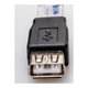 thumbnail image 4 of Adaptador Ethernet RJ45 macho a USB hembra: alta calidad, portátil, negro, perfecto para conexiones de red., 4 of 5