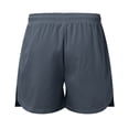 thumbnail image 6 of HCNTES Mens Walkshorts Classic Fit Cotton Summer Beach Shorts with Elastic Waist(GY1,3XL), 6 of 6