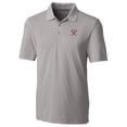 thumbnail image 2 of Men's Cutter & Buck  Gray Tacoma Rainiers DryTec Forge Stretch Polo, 2 of 3