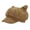 Khaki, variant on Women's Retro Woolen Octagonal Hat with Cute Cat Ears for Adults Soft Thermal Newsboy Cap for Autumn Winter Fashion Painter Hat Everyday Casual Apparel Accessory