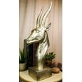 thumbnail image 2 of Ebros Golden African Gazelle Antelope Bust Head Sculpture with Trophy Base 16" T, 2 of 6