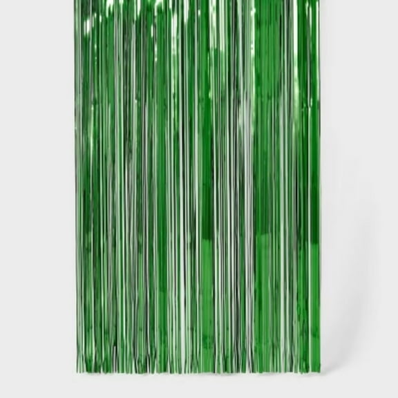 Fringe Party Backdrop Green - Spritz