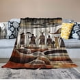 thumbnail image 2 of JEUXUS  Earthmarks Blanket - African Cultural Gift Throw Woven from Cotton, 2 of 6