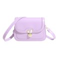 thumbnail image 1 of Bolsa De Hombro Bolso bandolera para mujer, bolso de sillín retro informal, bolso elegante para mujer (púrpura) Ehuebsd Para Estrenar, 1 of 5