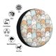 thumbnail image 4 of Fotbe Lovely Bear Funda de Llanta de Repuesto con Estampado, Engrosada, Ajuste Universal para Jeep, Remolque, RV, SUV, Camión-14 inch, 4 of 6