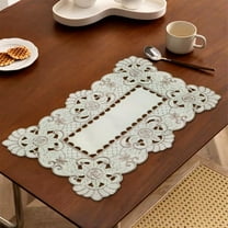 Rvasteizo Home Party Decor, Placemats Rose Placemats Heat Resistants Table Protection Kitchen Decoration Holiday Gifts Suitable for Dining Table and Desk Decoration