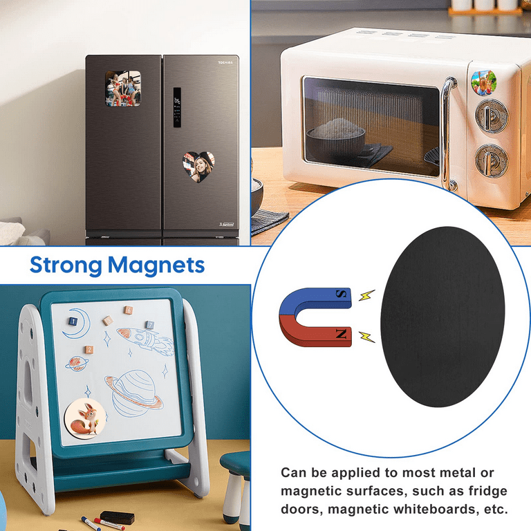 20pcs Sublimation Blanks Magnets 3 x 3 Inch Refrigerator DIY Sublimation  Prin