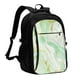 thumbnail image 1 of Balery Green And Gold Abstract Marble Mochila con carga USB para hombre y mujer - Mochila impermeable y antirrobo para laptop con puerto USB para viajes, trabajo, 1 of 7