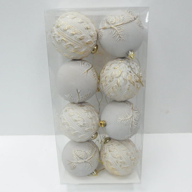 holiday time gold white washed star