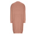 thumbnail image 5 of Lovskoo 2024 Cardigan Sweaters for Women Long Sleeve Solid Color Midi Style Knit Cardigan Big Pocket Coat Pink, 5 of 7