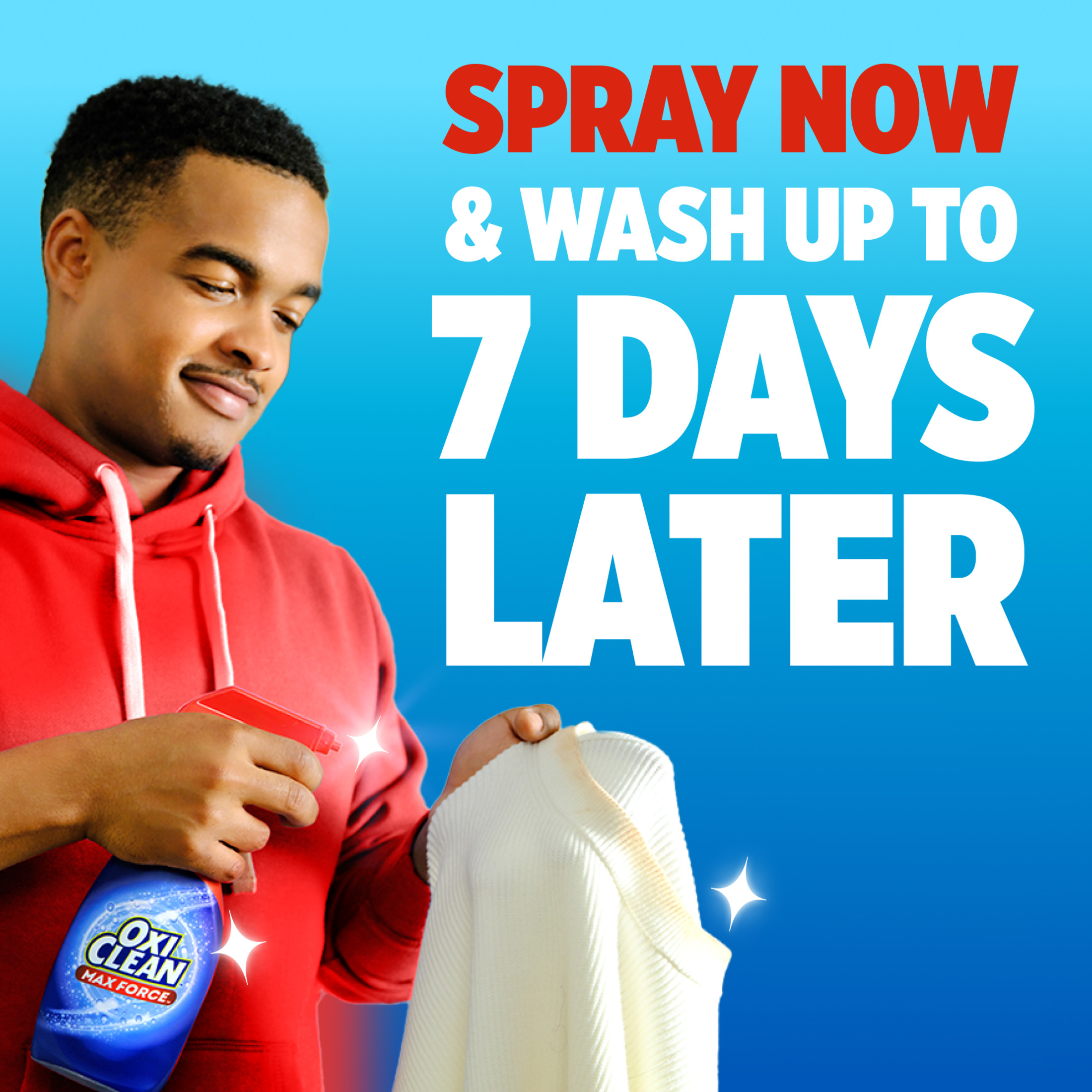 OxiClean Max Force Laundry Stain Remover Spray Refill, 48 oz photo 4