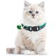 thumbnail image 4 of Small dog and cat Christmas bell collar: tree print design, 7.5-12.6 inch adjustable neck chain, holiday decoration, 4 of 5