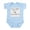 Sky Blue, variant on CafePress - Life Is Great Schutzhund Infant Bodysuit - Baby Light Bodysuit, Size Newborn - 24 Months