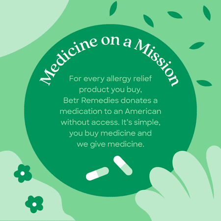 BETR Remedies 24 Hour Allergy Relief Nasal Spray Fluticasone Propionate 50 mcg, 144 Metered Sprays