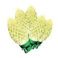 thumbnail image 1 of Holiday Time 100-Count Warm White LED Diamond-Cut C9 Christmas Lights, with Green Wire, 58', 1 of 4