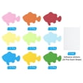 thumbnail image 3 of Unique Bargains Fish Cutouts Paper Fishes, Colorful Fish Cutout for Classroom Decoration, 108 Pack, 3 of 8