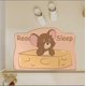 thumbnail image 1 of Felpudo de goma con diseño de Tom y Jerry, 40 x 60 cm, ideal como regalo para niños, decoración de habitación, decoración del hogar y alfombra de baño (para dormir), 1 of 1