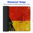 thumbnail image 4 of nygtbtfer Cute German Flag Mouse Pad Personality Germany Square Gaming Mouse Pad Non-Slip Rubber Mousepad for Home Office Laptop 31.5x11.8 in, 4 of 6