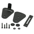 thumbnail image 1 of Door Latch, Black Barn Gate Latch Thick Bottom Design Sliding Door Lock  For Barn Gate Latch Door Lock Catch For Hanging Rail Door Hardware, 1 of 8