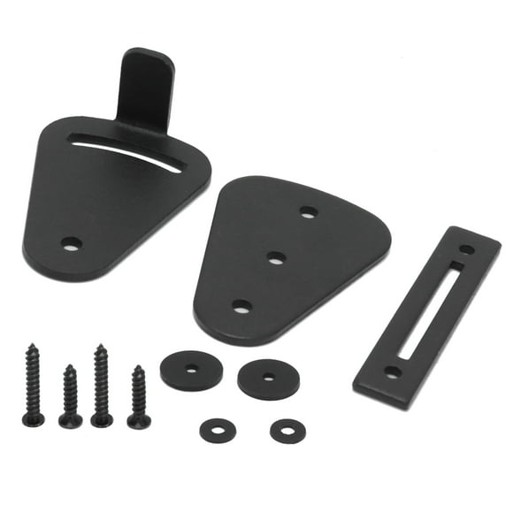 Localización de la Puerta del Granero, Pestillo de Acero de Carbono Estable Duradero para el Hardware de la Puerta del Riel Colgante