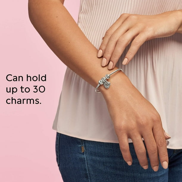 PANDORA Smooth Silver Clasp Bracelet 590728 18 Walmart