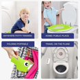 thumbnail image 4 of Portable Potty Training Seat Folding Travel Potty Toilet Seat Non Slip, 4 of 5