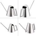 thumbnail image 4 of Stainless Steel Watering Can Modern Style Watering Pot 900ml with Long Mouth Brushed Garden Planting for Home Garden Plant LYUMO familiar, 4 of 6