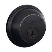 SCHLAGE Lock CO B60NV716 ABRZ 1 Cylinder DEADBOLT