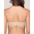 thumbnail image 4 of Wingslove Women's Seamless Strapless Push Up Bra Full Figure Wirefree Multiway Convertible bra, Nude 36C, 4 of 9