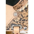 thumbnail image 7 of 16 In Flex Tree Western Horse Saddle American Leather Trail Barrel By Hilason, 7 of 7