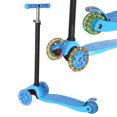 thumbnail image 2 of KOBE Junior Pro Mini Trottinette - avec 4 Roues Pivotantes à DEL Lumineuses - Enfants de 2 à 6 Ans - Bleu, 2 of 9
