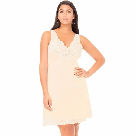 plus size long slip