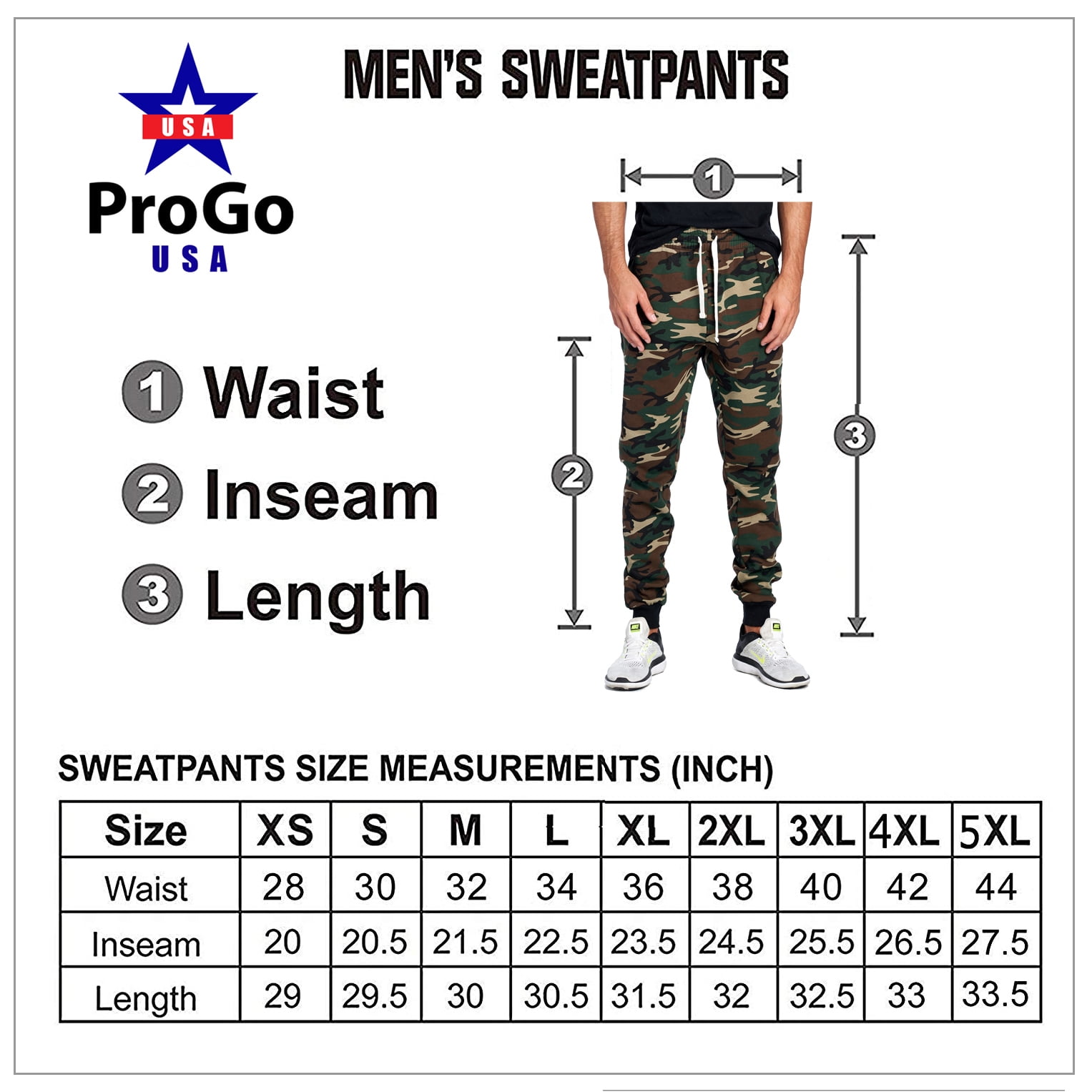 27 inch inseam joggers